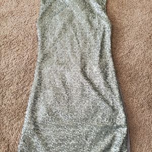 Silver dress